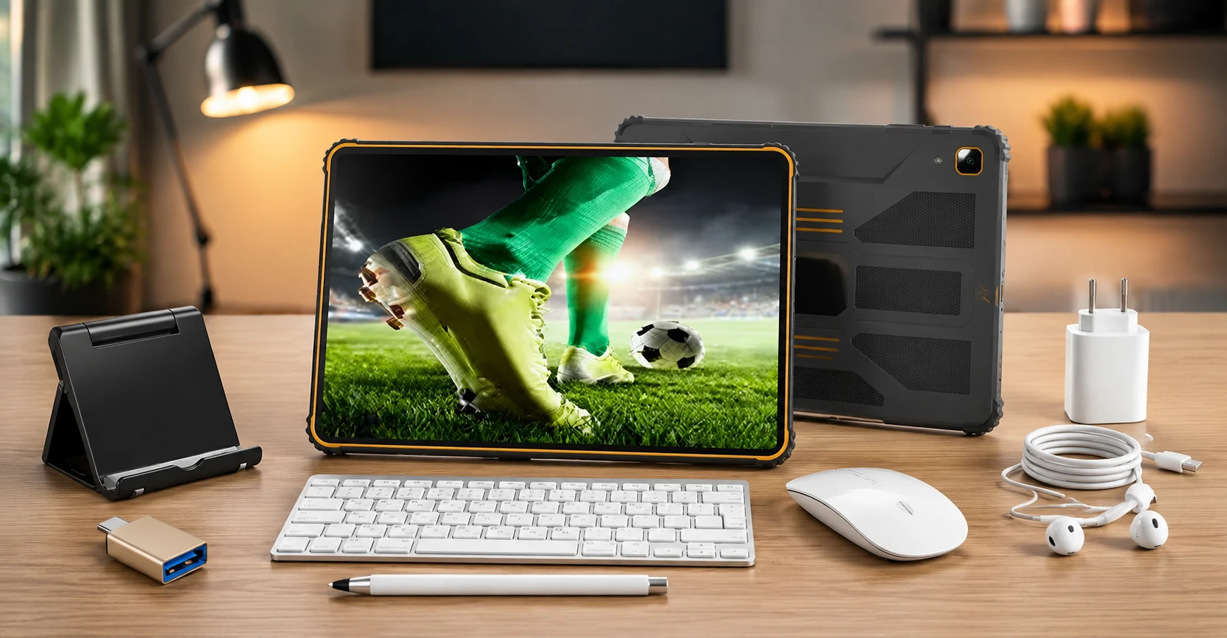 Tablet Hancdon Pro 12-a com acessórios do kit completo